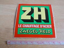 Autocollant vintage chauffage d'occasion  Toulon-