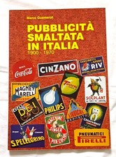 Pubblicita smaltata italia usato  Novara
