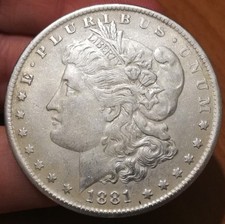 Dollaro morgan 1881 usato  Serino