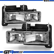 1988-1998 Chevy GMC Suburban C10 C/K Tahoe Yukon OE conjunto de faróis de fábrica, usado comprar usado  Enviando para Brazil