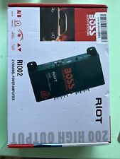 Amplificador de potência estéreo automotivo Boss Audio Systems Riot R1002 2 canais alcance total comprar usado  Enviando para Brazil