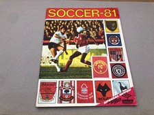Soccer vintage 1981 for sale  OSSETT