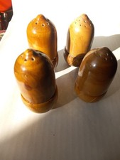 Pair carved wooden for sale  FOLKESTONE