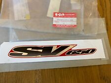 Suzuki decal graphic for sale  BRIDGWATER
