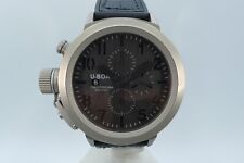 Cronógrafo U-BOAT FLIGHTDECK UB5417 TITÂNIO MERGULHADOR ITALIANO 100M 50MM DESTRO comprar usado  Enviando para Brazil