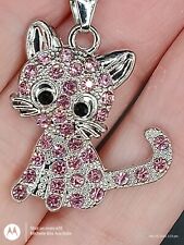 Silver tone kitten for sale  LONDON