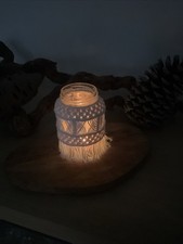Macrame tea light for sale Macrame tea light for sale  NORTHAMPTON