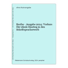 Karibu ausgabe 2024 gebraucht kaufen  Ohlsbach