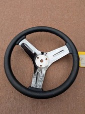 Usado, Volante de aço cromado 10" Go Kart carrinho off road Manco Dingo Yerf  comprar usado  Enviando para Brazil