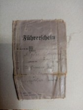 Ww2 allemand permis d'occasion  Plouaret