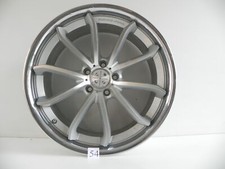 2015 BLOQUE ARO DE RODA DE DIAMANTE 20X9J JWL VIA LIGA ÚNICA PRATA FABRICANTE DE EQUIPAMENTO ORIGINAL +++ #54, usado comprar usado  Enviando para Brazil