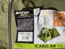 Vango air icarus for sale  KIDDERMINSTER