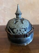Pickelhaube prussiano original usato  Verona