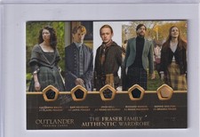 Usado, Cartão fantasia guarda-roupa tamanho grande Outlander S4 Fraser Family 5 peças OS05 # 88/99 comprar usado Usado, Cartão fantasia guarda-roupa tamanho grande Outlander S4 Fraser Family 5 peças OS05 # 88/99 comprar usado  Enviando para Brazil