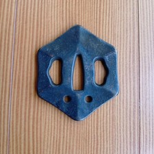 Metal hexagonal tsuba d'occasion  Expédié en Belgium