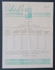 Invoice baches caillet d'occasion  Expédié en Belgium