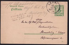 Bayern ganzsache postkarte gebraucht kaufen  Deutschland