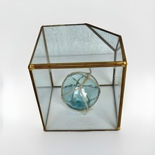 Vintage glass brass for sale  Nacogdoches