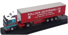 Oxford Diecast escala 1/76 76S143001 Scania 143 40 pés cortina lateral Pollock Scotrans comprar usado Oxford Diecast escala 1/76 76S143001 Scania 143 40 pés cortina lateral Pollock Scotrans comprar usado  Enviando para Brazil