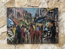 Quadro vintage mercato usato  Villaricca