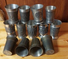 Konvolut alte zinnbecher gebraucht kaufen  Deutschland