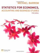 Statistics for Economics, Accounting and Busine by Barrow, Mr Michael 0273743287 segunda mano  Embacar hacia Argentina