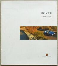 Rover cabriolet 1.6 for sale  LEICESTER