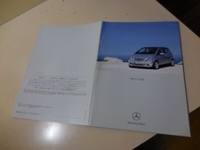 Folheto japonês Mercedes-Benz A-CLASS 2003/11 A160 A190 168 comprar usado  Enviando para Brazil