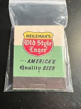 Matchbook heileman old for sale  Keene