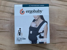 Porta-bebês Ergobaby 4 posições Omni 360 preto puro comprar usado  Enviando para Brazil