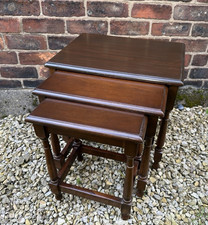 Vintage oak nest for sale  HIGH PEAK