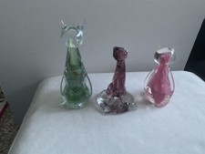 Glass cat paperweight for sale  SHANKLIN