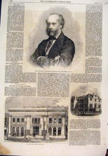 Antique old print for sale  UK