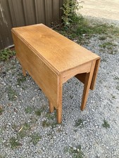 Vintage oak gateleg for sale  LUDLOW