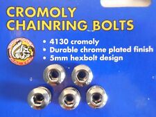 Set of 20 MONGOOSE BMX Cromoly Chainring Bolts 5mm Hexbolt Design Vintage NOS comprar usado  Enviando para Brazil