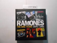 6 CD RAMONES  THE SIRE YEARS 1976-1981   RHINO 2013 BOX SET  Rock/Punk Albums comprar usado  Enviando para Brazil