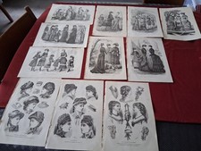 Mode gravures xix.journal d'occasion  Le Chesne
