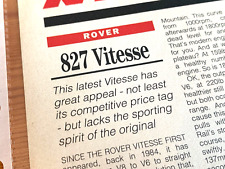 Rover 827 vitesse for sale  PRESTON
