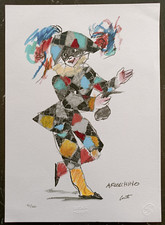 Emanuele luzzati arlecchino usato  Lama Mocogno
