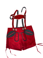 Lederhosen pelle rossi usato  Primiero San Martino di Castrozza