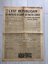 Journal republicain armistice d'occasion  Vandœuvre-lès-Nancy