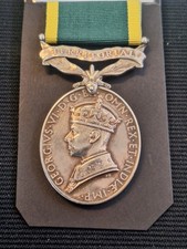 Territorial efficiency medal for sale  GRIMSBY