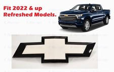 Usado, 2022+ Chevrolet renovado Silverado 1500 Grade Frontal Bowtie Preto Branco Emblema comprar usado  Enviando para Brazil