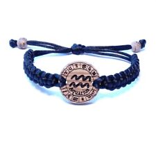 Bransoletka drewniana (dąb) ZODIAK - Wodnik/Aquarius  na sprzedaż  PL