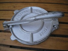 Vintage tortilla presse gebraucht kaufen  Bad Königshofen-Umland