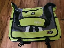 Bolsa de armazenamento Green Cal Pak Dj mesa giratória, bolsa tote, estojo de transporte, 16x13, usado comprar usado  Enviando para Brazil