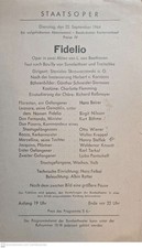 Fidelio wien 1964 usato  Padova