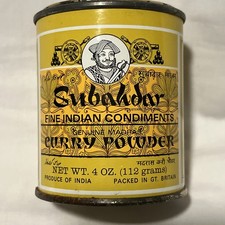 Subahdar spice tin for sale  Grant