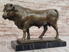 Handcrafted bronze bull for sale  Westbury