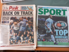Sports papers manchester for sale  RAYLEIGH